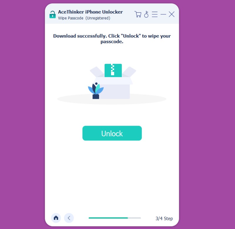 iphone unlocker wipe passcode unlock finish